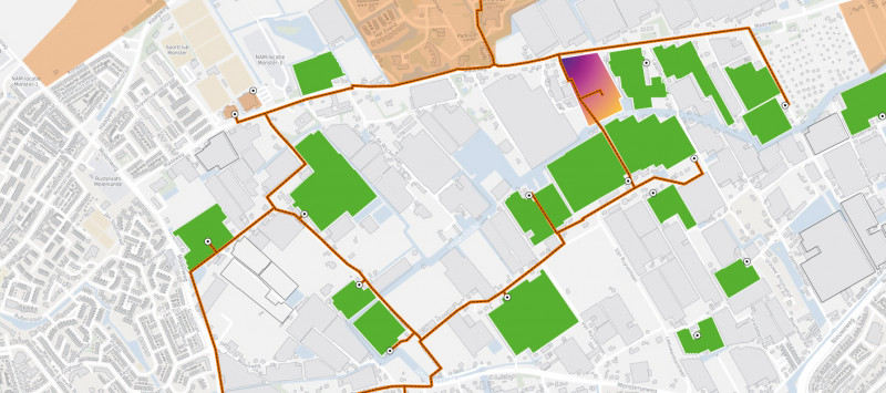 concept route warmtenet Polanen