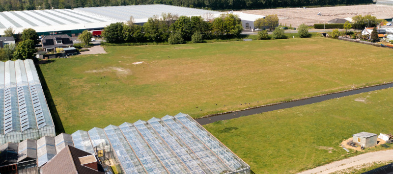 Vogelvlucht locatie Aardwarmte Polanen