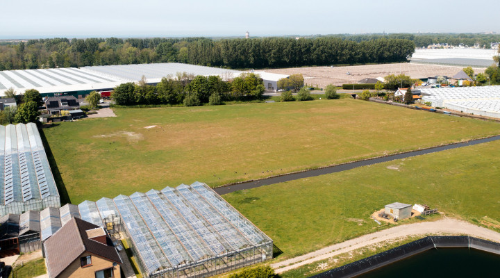 Vogelvlucht locatie Aardwarmte Polanen