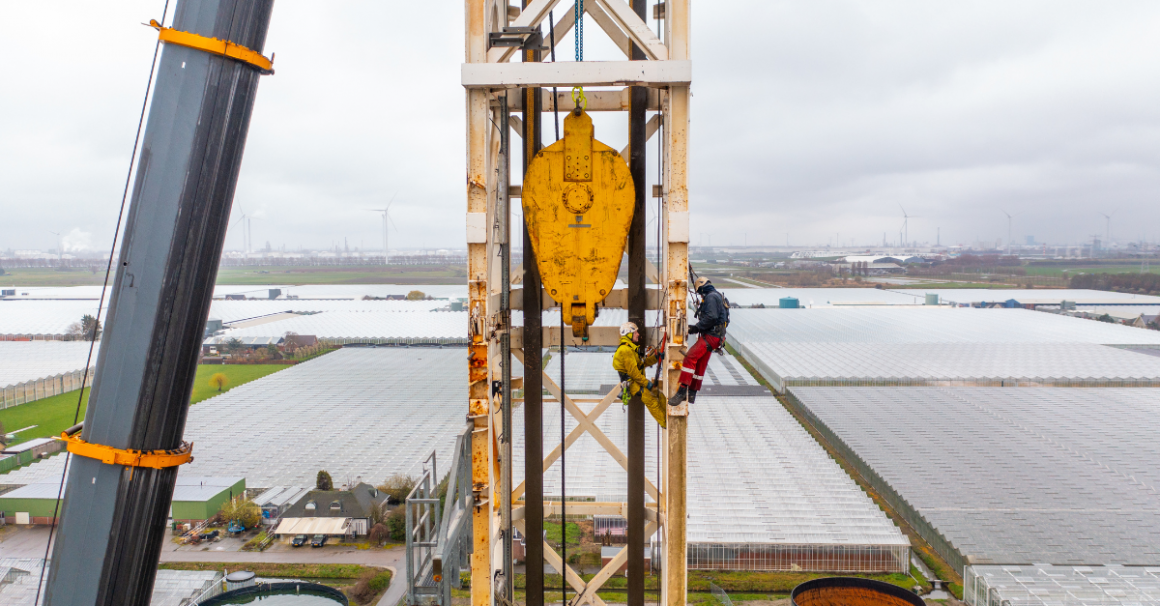 verplaatsen boortoren